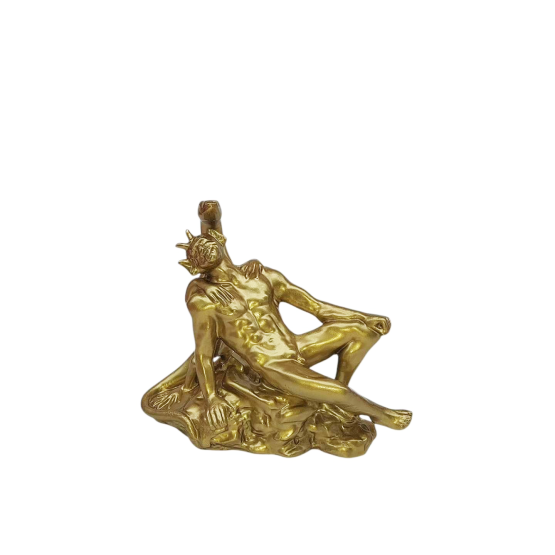 Figured'Art | Pan liegenden. Gold