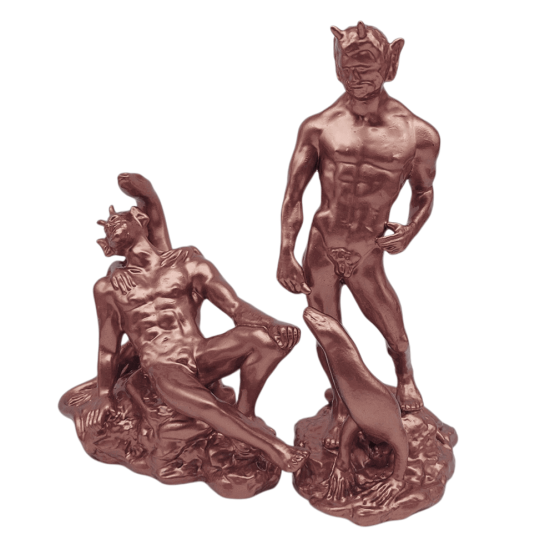 Figured'Art | Pan liegenden. Bronze